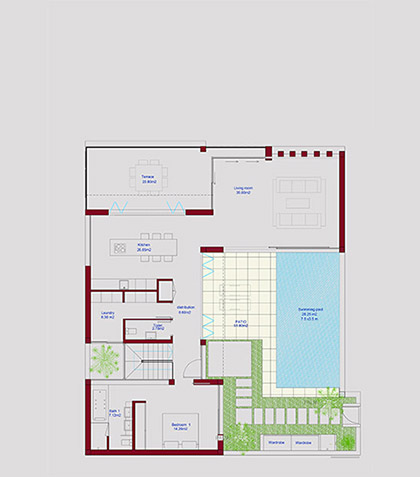 SkyEasyliving Villa 3 Floor Plan