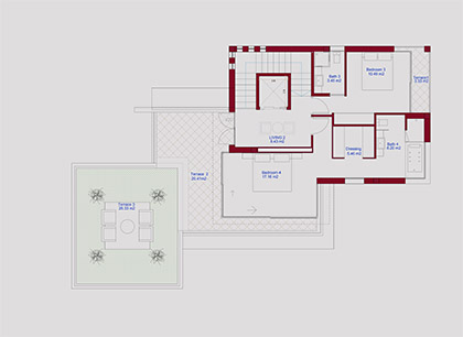 SkyPlus Villas 1-5 Floor Plan